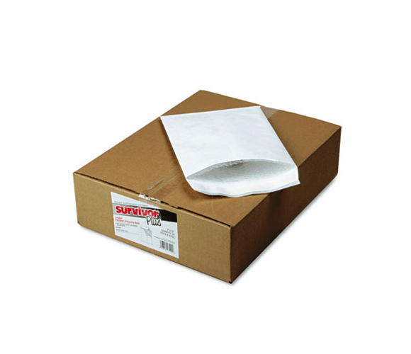 QUAR7525 Tyvek Air Bubble Mailer, Self-Seal, Side Seam, 9 x 12, White, 25/Box By QUALITY PARK PRODUCTS