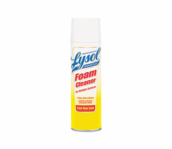 RAC02775CT Disinfectant Foam Cleaner, 24 oz. Aerosol, 12/Carton By RECKITT BENCKISER
