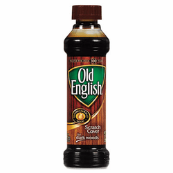 RAC75144 Furniture Scratch Cover, For Dark Woods, 8 oz Bottle By RECKITT BENCKISER