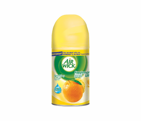 RAC77965 Freshmatic Refill, Sparkling Citrus, Aerosol, 6.17 oz By RECKITT BENCKISER