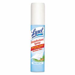 RAC79132 Disinfectant Spray to Go, Crisp Linen, 1 oz. Aerosol By RECKITT BENCKISER
