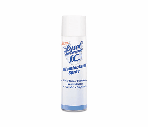 RAC95029CT Disinfectant Spray, 12 19 oz Aerosol Cans/Carton By RECKITT BENCKISER