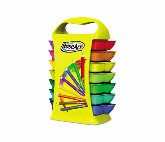 RAI40260UA1 Mini Colored Pencils, Classroom Case, 26 Packs of 8 Colors, 208 Pencils/Set By THE BOARD DUDES