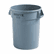 RCP263200GY Brute Refuse Container, Round, Plastic, 32 gal, Gray By RUBBERMAID COMMERCIAL PROD.