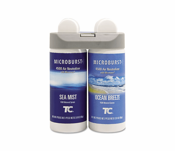 RCP3485951 Microburst Duet Refills, Sea Mist/Ocean Breeze, 4 oz, 2 per Carton By RUBBERMAID COMMERCIAL PROD.