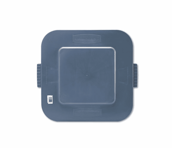 RCP352700GY Square Brute Lid, 24 x 22 x 1-1/5", Gray By RUBBERMAID COMMERCIAL PROD.