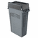 RCP354060GY Slim Jim Receptacle w/Venting Channels, Rectangular, Plastic, 23 gal, Gray By RUBBERMAID COMMERCIAL PROD.
