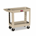 RCP450088BG Heavy-Duty Utility Cart, 2-Shelf, 17-7/8w x 39-1/4d x 33-1/4h, Beige By RUBBERMAID COMMERCIAL PROD.