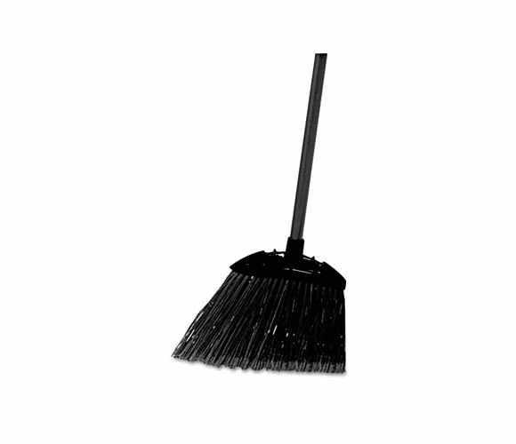 RCP637400BLA Lobby Pro Broom, Poly Bristles, 28" Metal Handle, Black By RUBBERMAID COMMERCIAL PROD.