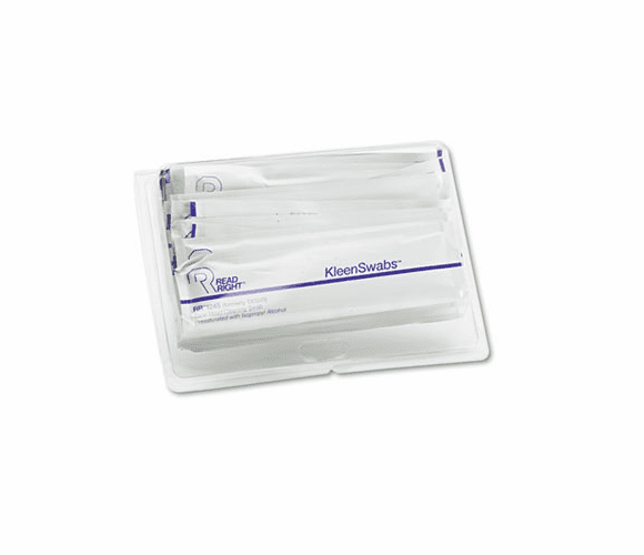 REARR1245 KleenSwabs Printer Cleaner Swabs, 25/Box By READ/RIGHT