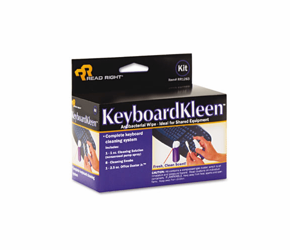 REARR1263 KeyboardKleen Kit, 2.5 oz. Pump Spray By READ/RIGHT