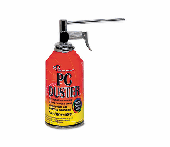 REARR3508 PC Duster Spray, Trigger Valve Assembly, 10oz Can By READ/RIGHT