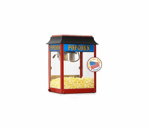 Red 1911 8 oz. Popcorn Machine By Paragon