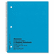 RED33386 3-Subject Wirebound Notebook, College Rule, Letter, WE, 150 Sheets/Pad By REDIFORM OFFICE PRODUCTS