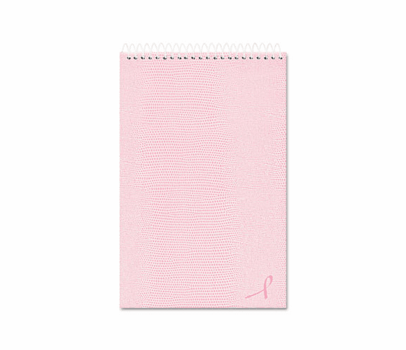 RED36647 Pink Ribbon Steno Book, Gregg Rule, 6 x 9, White Paper, Pink Cover, 60 Sheets By REDIFORM OFFICE PRODUCTS