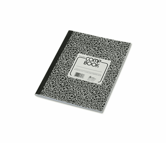 RED43461 Composition Book, College/Margin Rule, 7-7/8 x 10, White, 80 Sheets/Pad By REDIFORM OFFICE PRODUCTS