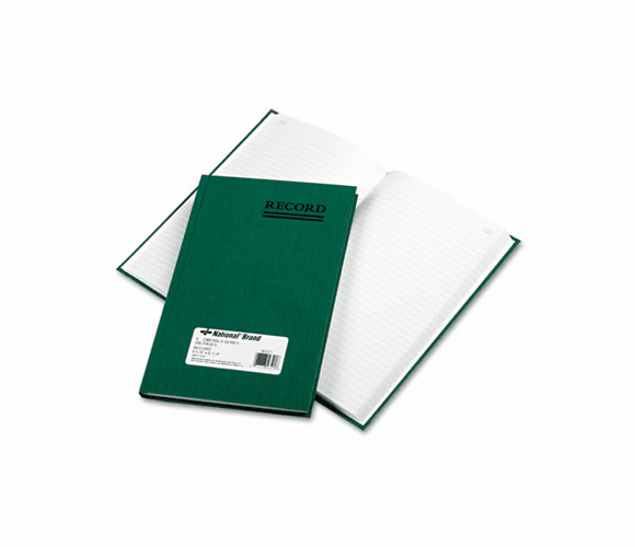 RED56521 Emerald Series Account Book, Green Cover, 200 Pages, 9 5/8 x 6 1/4 By REDIFORM OFFICE PRODUCTS