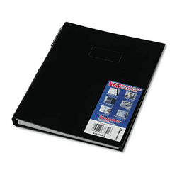 REDA10300BLK Note Pro Business Notebook, College Rule, Letter, White, 300 Sheets/Pad By REDIFORM OFFICE PRODUCTS