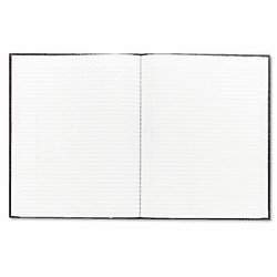 REDA1081 Large Executive Notebook w/Cover, College/Margin, Ltr, WE, 75Sheets By REDIFORM OFFICE PRODUCTS