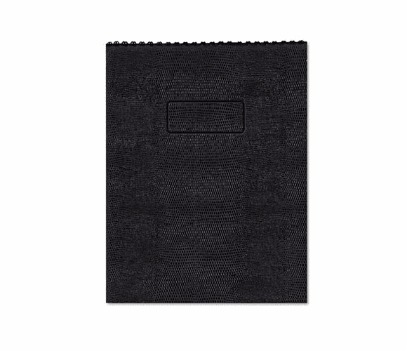 REDA10P150BLK Executive Top Wirebound Notebook, College/Margin, 8-1/2 x 11, BLK, 150 Sheets By REDIFORM OFFICE PRODUCTS