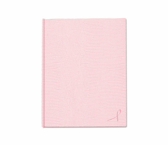 REDA10PNK2 Large Executive Notebook w/Cover, College/Margin, Pink, 75 Sheets By REDIFORM OFFICE PRODUCTS