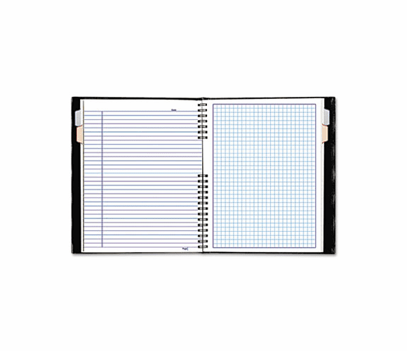 REDA44C81 NotePro Quad Ruled Notebook, 9-1/4 x 7-1/4, White, 192 Sheets/Pad By REDIFORM OFFICE PRODUCTS