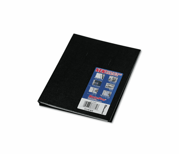 REDA7150BLK NotePro Notebook, College Rule, 9-1/4 x 7-1/4, White, 150 Sheets/Pad By REDIFORM OFFICE PRODUCTS