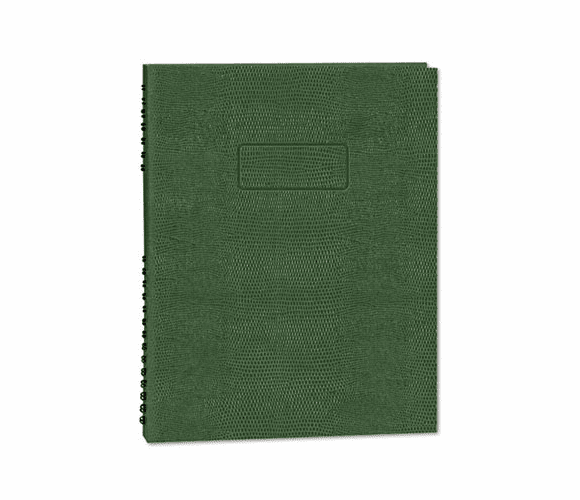 REDA7150EGRN Exec Wirebound Notebook, College/Margin Rule, 9-1/4 x 7-1/4, GRN, 150 Sheets By REDIFORM OFFICE PRODUCTS