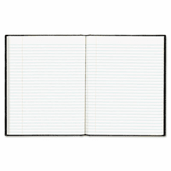 REDA7EBLK EcoLogix Notebook, 7 1/4 x 9 1/4, 150 Pages, College Ruled, Hard Cover, Black By REDIFORM OFFICE PRODUCTS