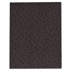 REDA881 Ostrich Exec Business Notebook, 7 1/4 x 9 1/4, 150 Pages, College Ruled, Black By REDIFORM OFFICE PRODUCTS