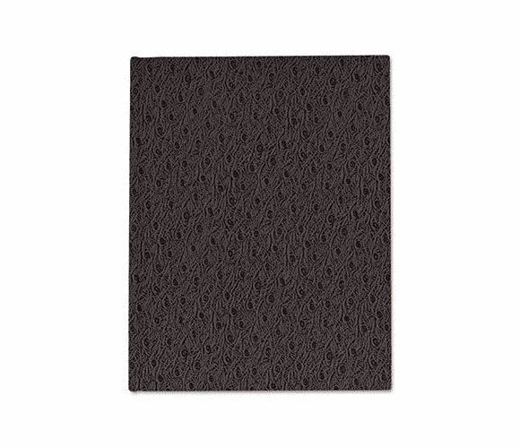 REDA881 Ostrich Exec Business Notebook, 7 1/4 x 9 1/4, 150 Pages, College Ruled, Black By REDIFORM OFFICE PRODUCTS