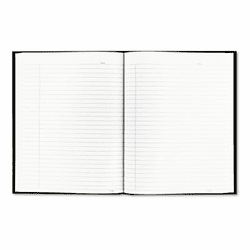 REDA9 Business Notebook w/Black Cover, College Rule, 9-1/4 x 7-1/4, 96 Sheets/Pad By REDIFORM OFFICE PRODUCTS