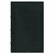 REDAF615081 MiracleBind Notebook, College/Margin, 8 x 5, White Paper, 75 Sheets, Black Cover By REDIFORM OFFICE PRODUCTS