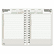 REDC21041T Blueline DuraGlobe Daily Planner, Hard Cover, 8 x 5, Black, 2013 By REDIFORM OFFICE PRODUCTS