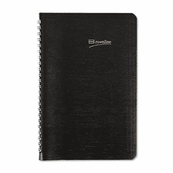 REDCB100BLK Brownline Essential Collection Weekly Appt. Book., 5 x 8, Black, 2013 By REDIFORM OFFICE PRODUCTS