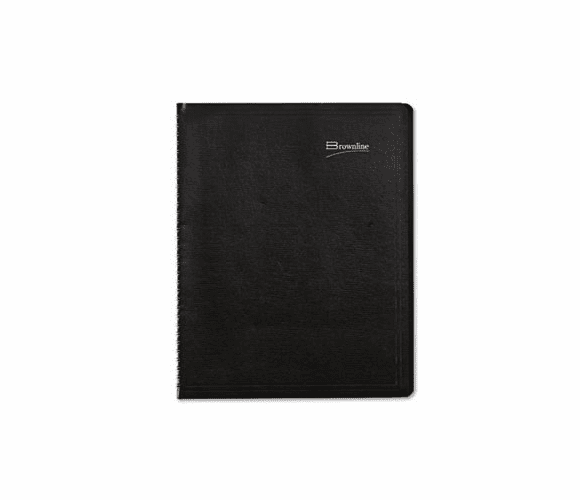 REDCB1262BLK Brownline Essential Collection Monthly Planner, 8-1/2 x 11, Black, 2012-2014 By REDIFORM OFFICE PRODUCTS