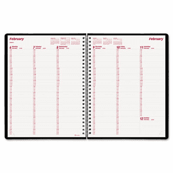 REDCB950VBLK DuraFlex Weekly Planner, 8-1/2 x 11, Black, 2013 By REDIFORM OFFICE PRODUCTS