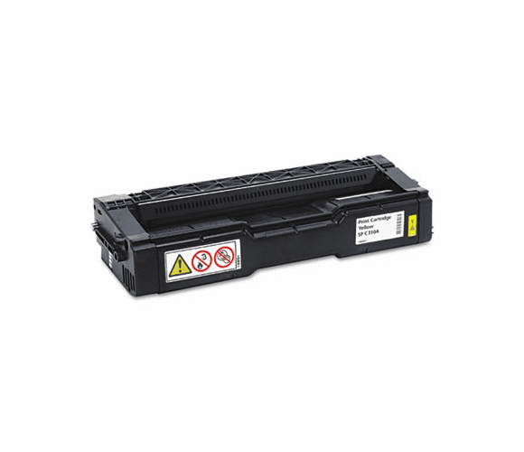 RIC406347 406347 Toner, 2500 Page-Yield, Yellow By RICOH CORP.