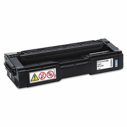 RIC406476 406476 High-Yield Toner, 6000 Page-Yield, Cyan By RICOH CORP.