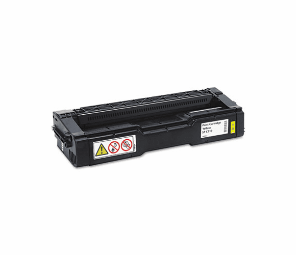 RIC406478 406478 High-Yield Toner, 6000 Page-Yield, Yellow By RICOH CORP.
