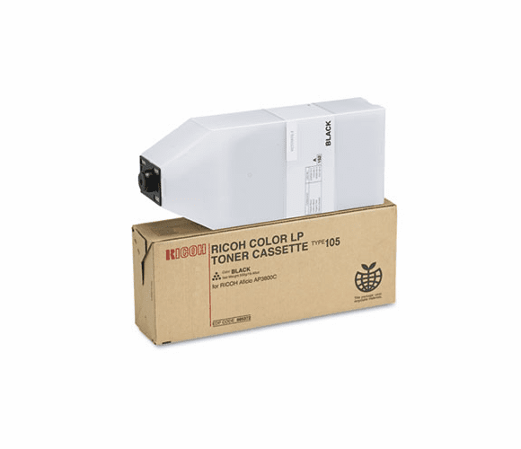 RIC885372 885372 High-Yield Toner, 20000 Page-Yield, Black By RICOH CORP.