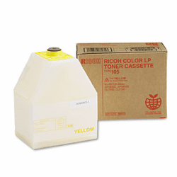 RIC885373 885373 High-Yield Toner, 10000 Page-Yield, Yellow By RICOH CORP.