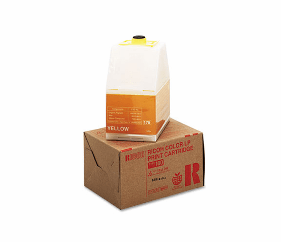 RIC888443 888443 Toner, 10000 Page-Yield, Yellow By RICOH CORP.