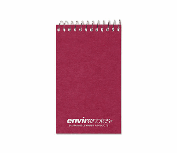 ROA14010 Sugarcane Memo Book, 3 x 5, 60 Pages, Narrow Ruled, Assorted Earthtones By ROARING SPRING PAPER PRODUCTS