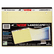 ROA95511 Landscape Format Writing Pad, College Ruled, 11 x 9-1/2, Canary, 75 Sheets/Pad By ROARING SPRING PAPER PRODUCTS