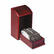 ROL1734243 Wood Tones Photo Frame Business Card File Holds 300 2 1/4 x 4 Cards, Mahogany By ROLODEX