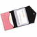 ROL1734451 Resilient Personal Card Case, Faux Leather, 3-1/2 x 2-1/2, Pink By ROLODEX