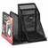 ROL22171 Wire Mesh Desk Organizer with Pencil Storage, 5 3/4 x 5 1/8 x 5 1/8, Black By ROLODEX