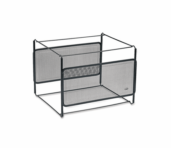 ROL22191 Letter Size Mesh File Frame Holder, Wire, 12 3/8 x 11 3/8 x 9 5/8, Black By ROLODEX