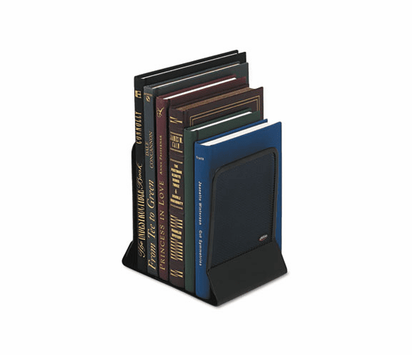 ROL22331ELD Mesh Bookends, Steel, 5 1/4 x 6 1/4 x 5, Steel, Black By ROLODEX